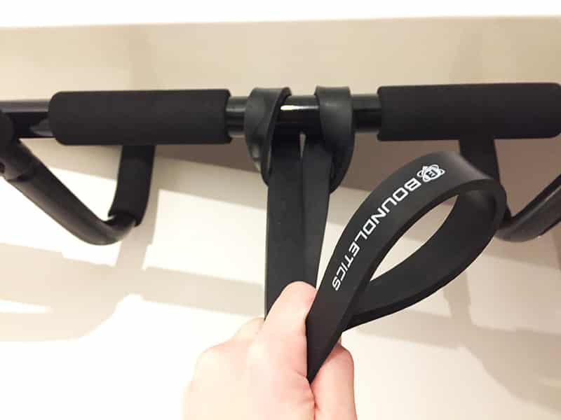 Resistance Band Test Fitnessband Boundletics Befestigung