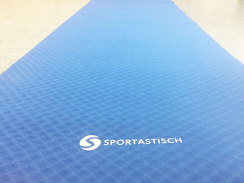 Yogamatte Test Yoga Star Sportastisch Logo Closeup Yogamatte rutschfest