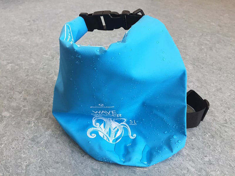 Dry Bag Test nass